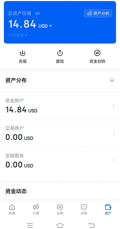 ouyi官网下载高性能数字资产交易平台页面展示
